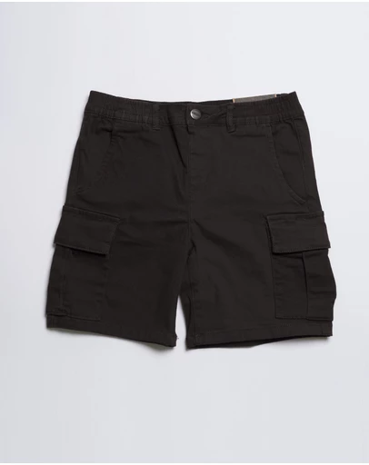 Stock & Co. - Cargo Elastic Waist Stretch Short - Youth