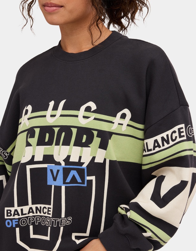 RVCA - Womens Sport Pullover Crew Neck