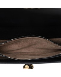Pre-Loved by Azura Reborn - Pre-Loved Karung Trimmed Knit Intrecciato Knot Clutch On Chain