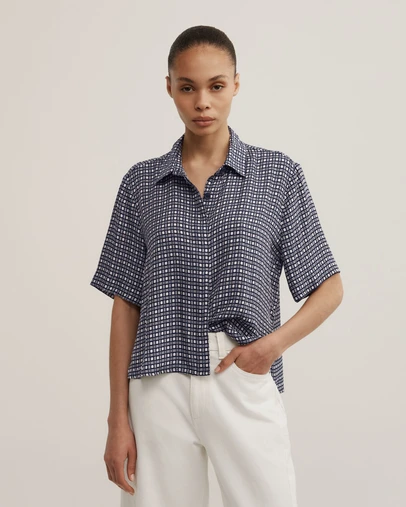 Witchery - Scarf Print Shirt