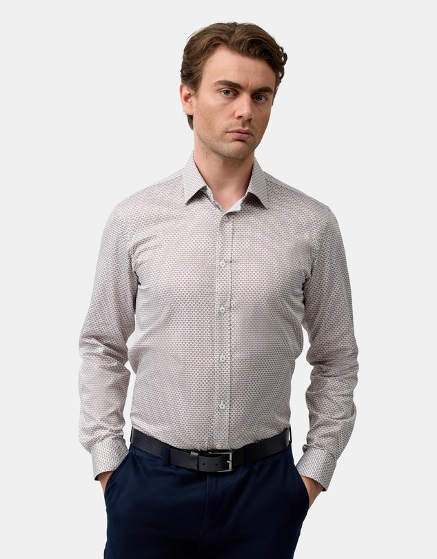 Brooksfield - Premium Print Shirt
