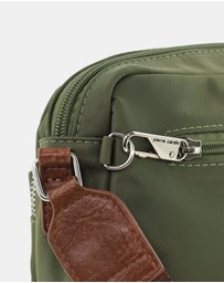 Pierre Cardin - Pierre Cardin RFID Anti-Theft Nylon Crossbody Bag
