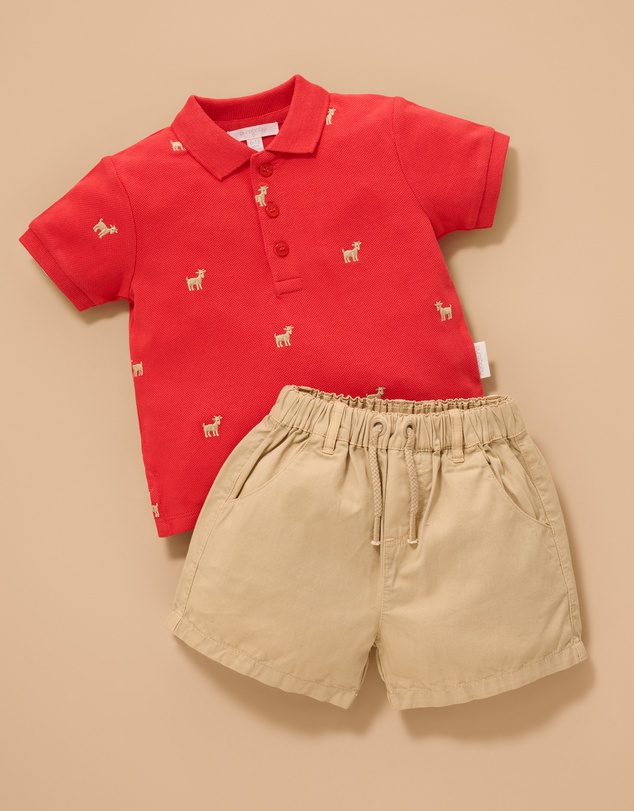 Purebaby - Pull on Shorts-Kids-Babies