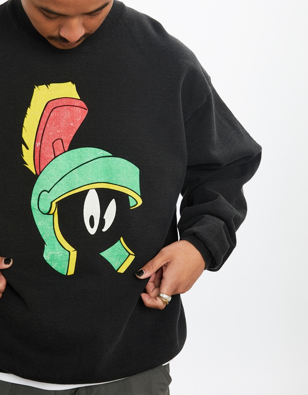 Vintage by The Real Deal - Pre Loved - 1991 Looney Tunes Marvin the Martian Sweatshirt