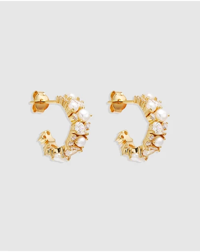 By Charlotte - Sea Foam Hoops