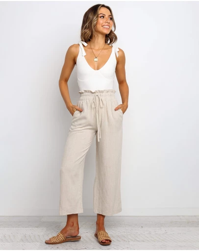 Petal & Pup - Hawthorne Pant - Beige