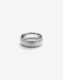 Michael Hill - 8mm Hammered Wedding Band in Tungsten