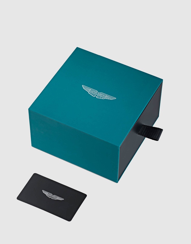 Aston Martin - TKS Black Dial Black Gunmetal Silicone Strap Watch