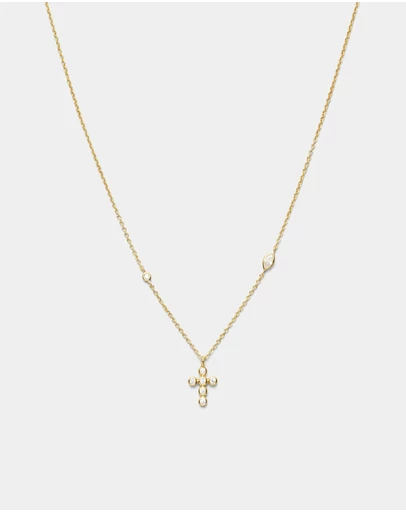 MIMCO - Faith 925 Sterling Silver Pendant Necklace
