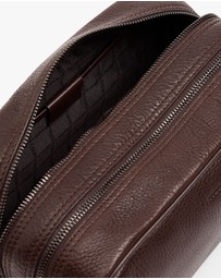 Country Road - Large Leather Wash Bag