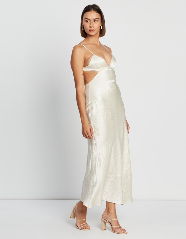Third Form - Crush Bias Tri Midi Dress