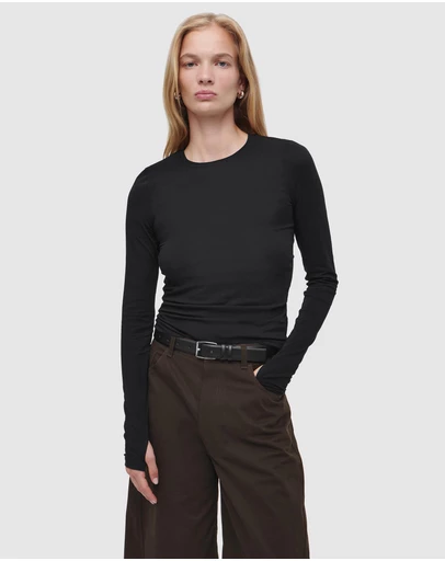 COS - Slim Fit Long Sleeve Top