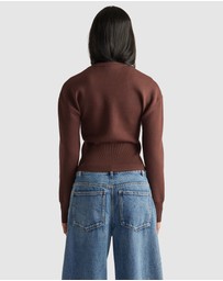 Decjuba - Jordyn Cinched Cardigan