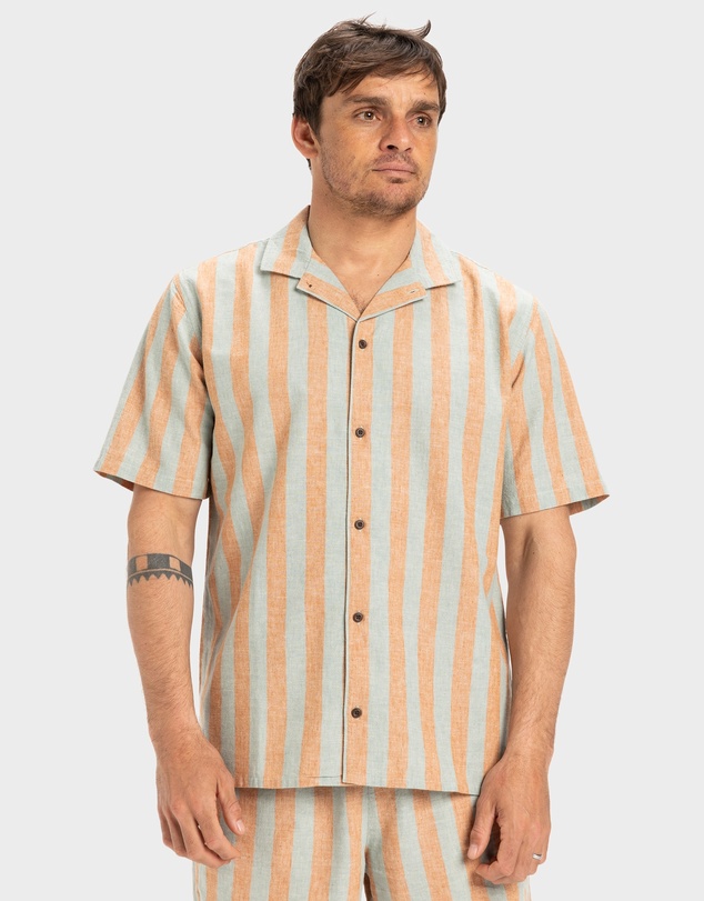Quiksilver - Mens Sunset Song Short Sleeve Shirt