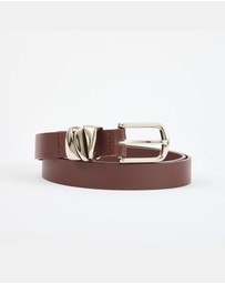 Sol Sana - Crescent Belt Cocoa/Silver