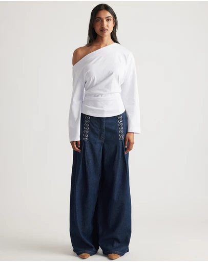 Decjuba - Ally Tipped Shoulder Tee