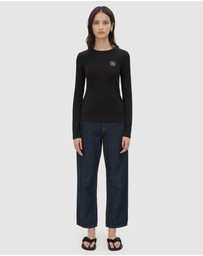 C&M CAMILLA AND MARC - Bonnie LS Fitted Graphic Tee