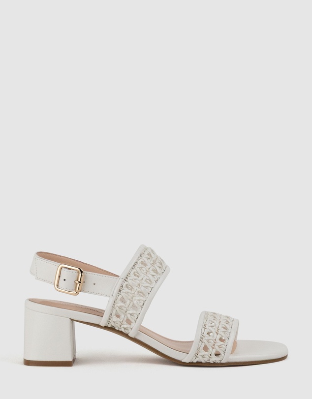 Edward Meller - SIMONE50 Two Strap Weave Sandal