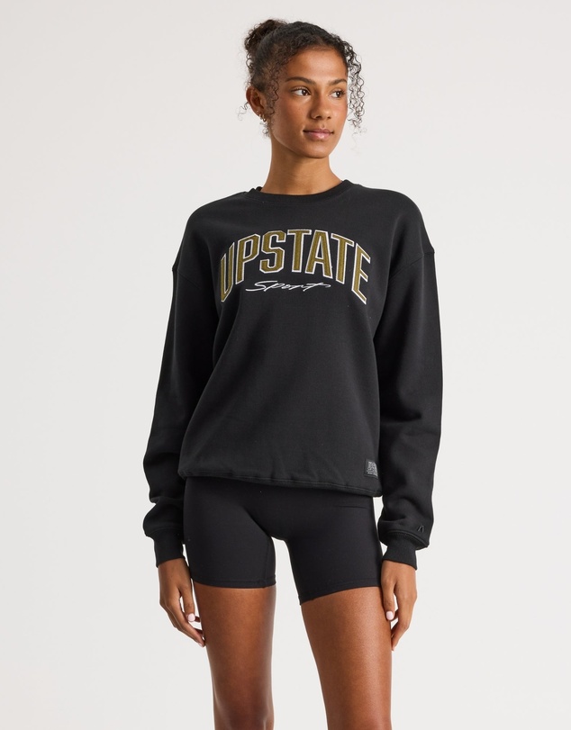 Upstate - Upstate Crew - Black College Script