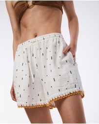 THE TALES - This Way That Way Muslin Shorts