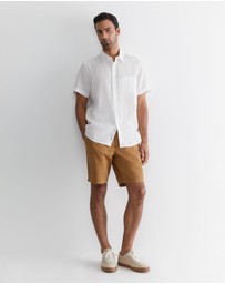 Sportscraft - Short Sleeve Linen Shirt