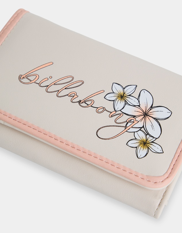 Billabong Kids - Girls Hibiscus Haze Tri Fold Wallet