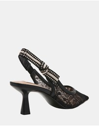 Steve Madden - Rodes Black Heels