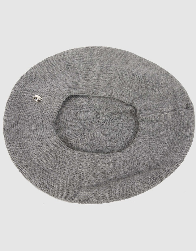 Max Alexander - European Made Grey Soft Wool Beret