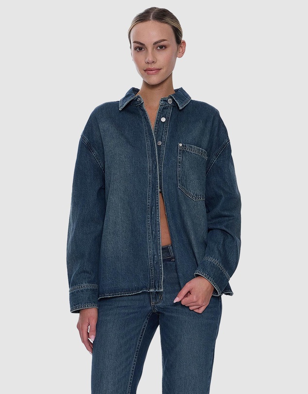 Thrills - Melina Oversized Denim Shirt
