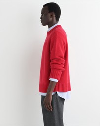COS - Chunky Cashmere Crew-Neck Jumper
