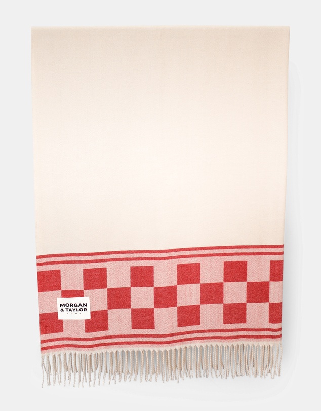 Morgan & Taylor - Peiskos Throw Blanket in Beige