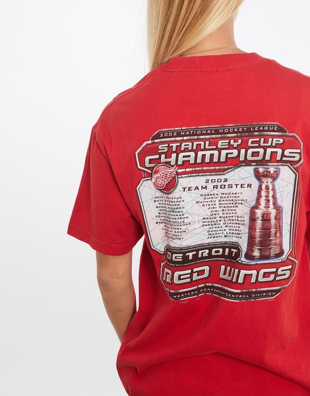 Vintage by The Real Deal - Pre Loved - Vintage NHL Detroit Red Wings Tee