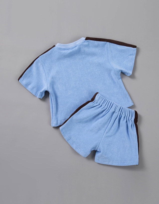 Tiny Trove - Wes Terry Towelling Set - Babies-Kids