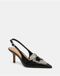 Wittner - Luna Leather Slingbacks
