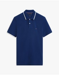 Tommy Hilfiger - Regular Fit Tipped Pique Polo Shirt