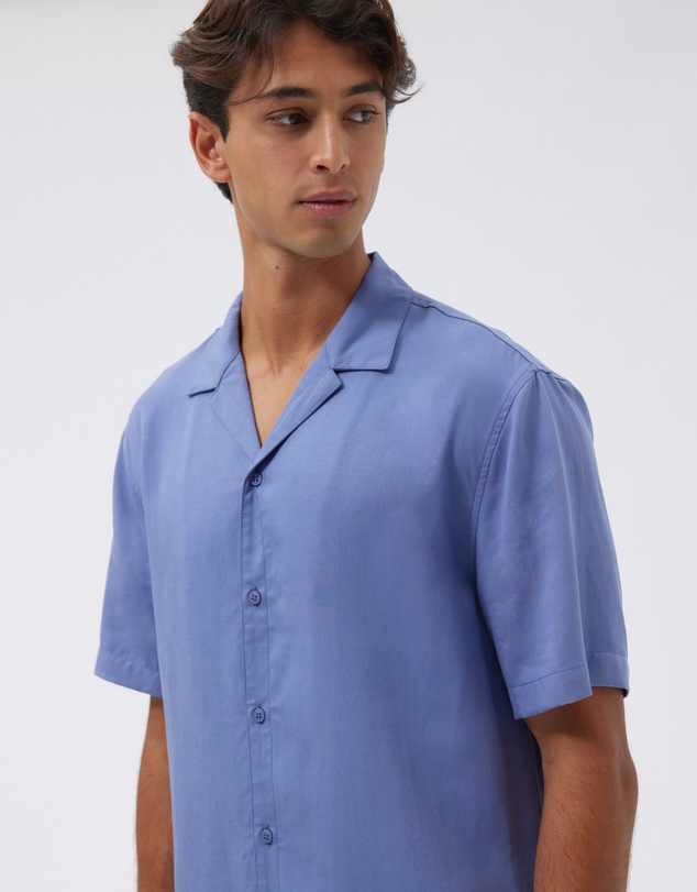 AERE - Saltair Linen Blend Shirt