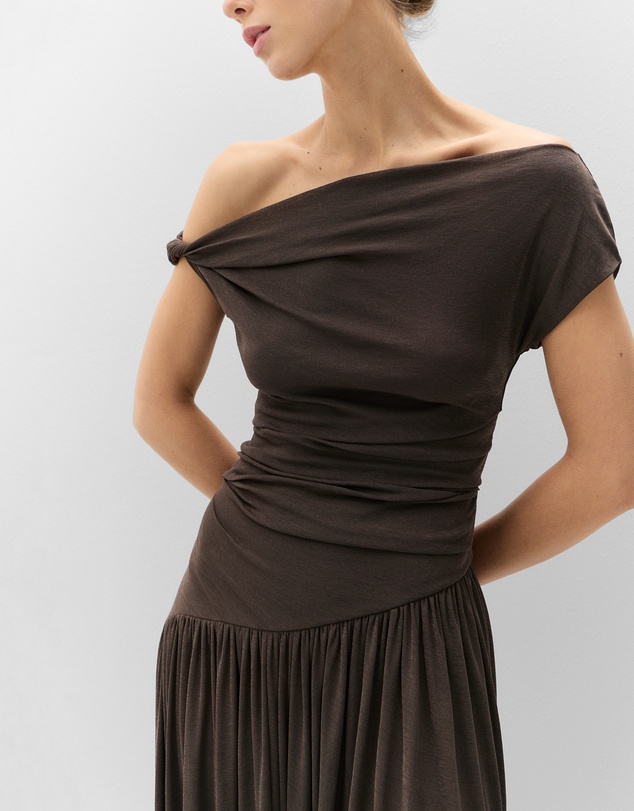 UNISON - Bubble Hem Dress