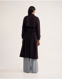 Oxford - Gemma Wool Rich Trench Coat