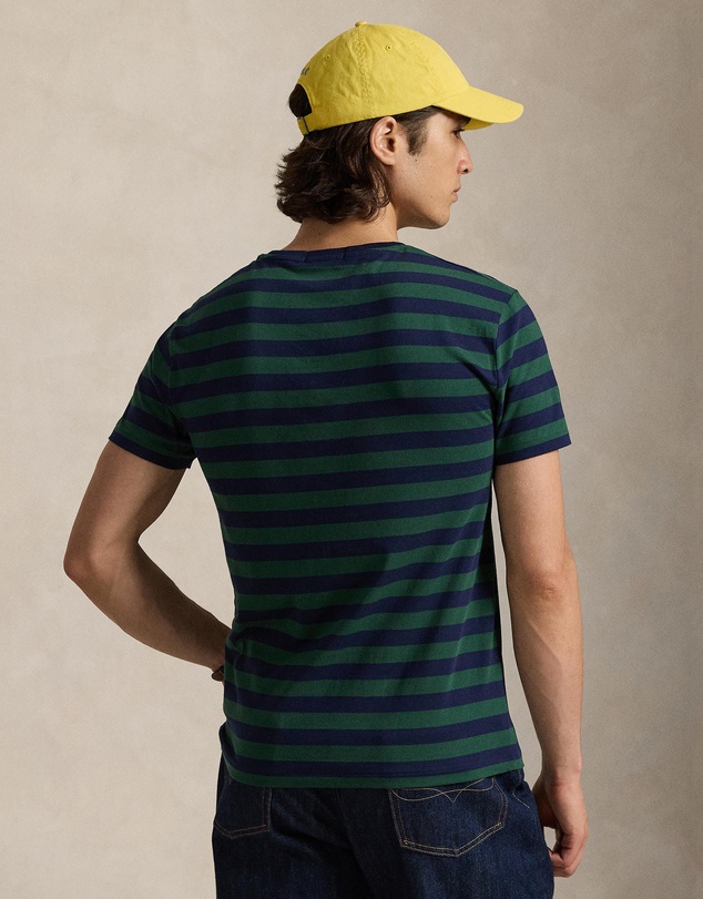 Polo Ralph Lauren - ICONIC EXCLUSIVE - Custom Slim Fit Striped Jersey T-Shirt
