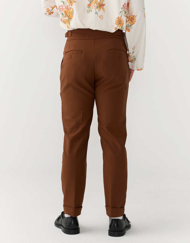 Justin Cassin - Vittori High Waist Cropped Pants