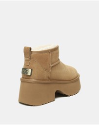 EVERAU - EverAU Ugg Ariel Platform Cow Suede Upper UGG Boots