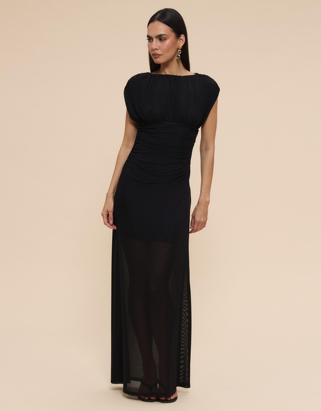 CHANCERY - Savanna Mesh Maxi Dress