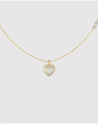 GUESS - Amami Gold Tone Necklace