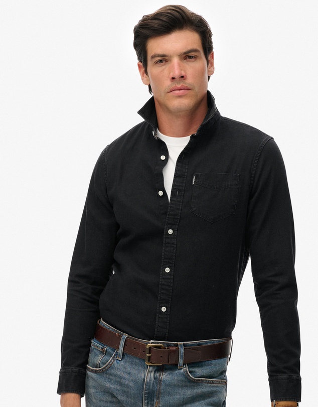 Superdry - Essentials Long Sleeve Denim Shirt