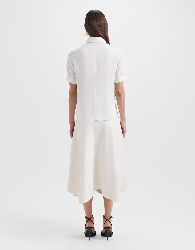 SABA - Sadie Silk Short Sleeve Blouse