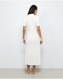 AERE - Asha Textured Knit Dress