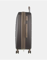 Pierre Cardin - Pierre Cardin Musee 80cm Large Hard-Shell 2-Tone Suitcase