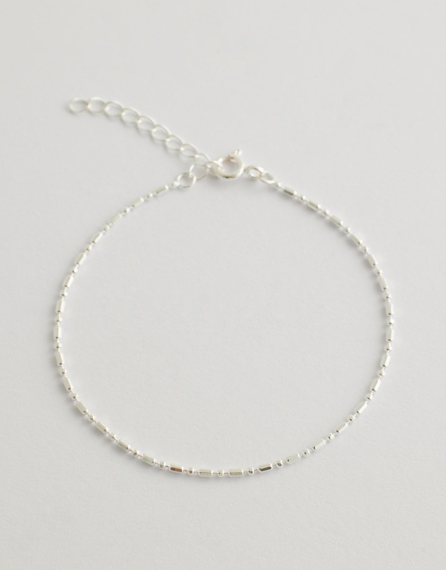 SAINT VALENTINE - Dash Dot Chain Bracelet - Silver
