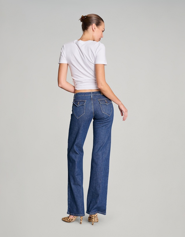 Love and Nostalgia - Bank Shot Jean - Dark Wash