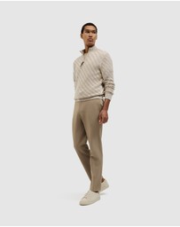 Politix - Barker Quarter Zip Knit